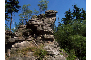 Vrchol Devět skal